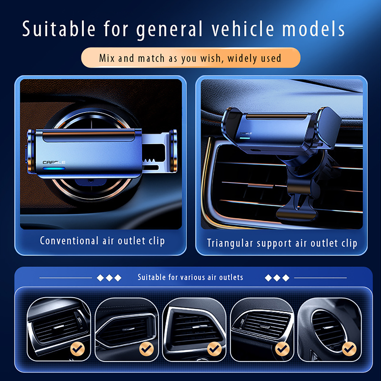 Automatic sensor locking car mobile phone holder