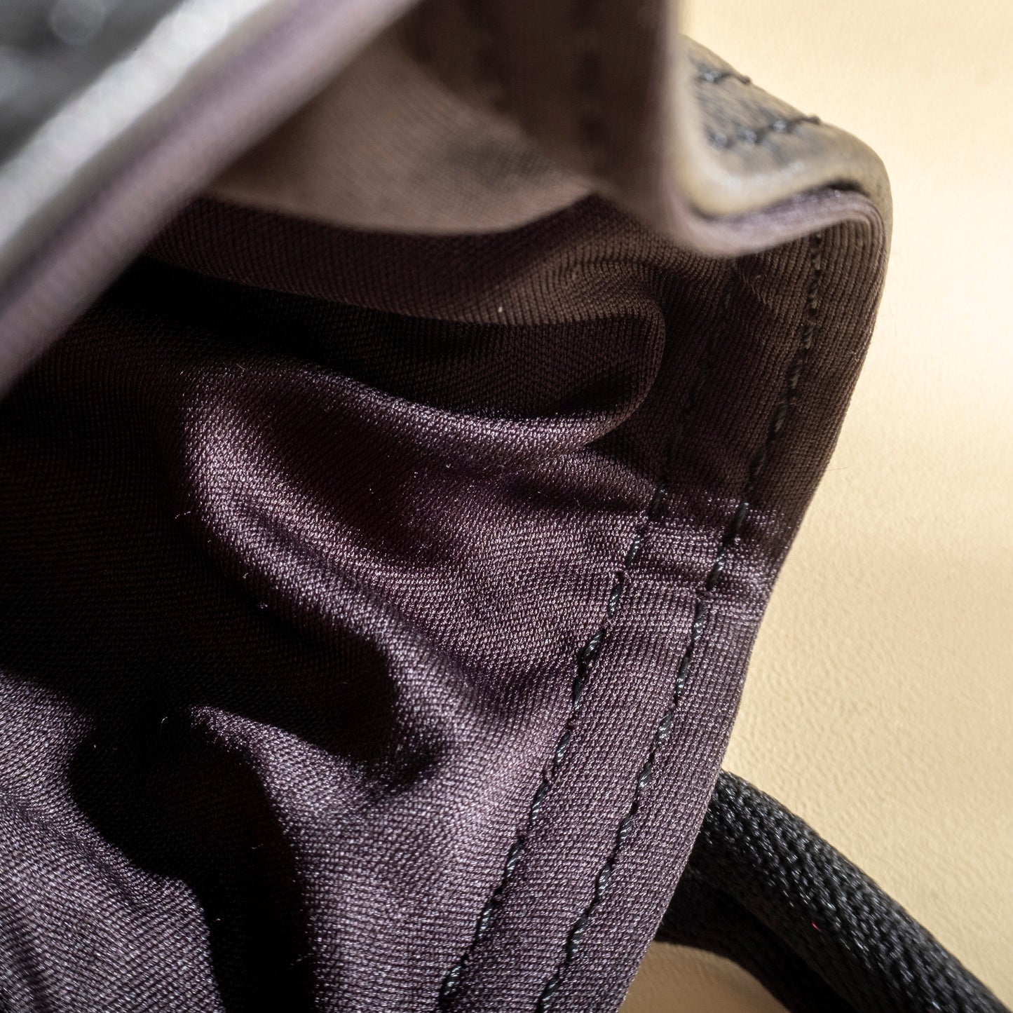 Genuine Leather Camera Lens Pouch Middle