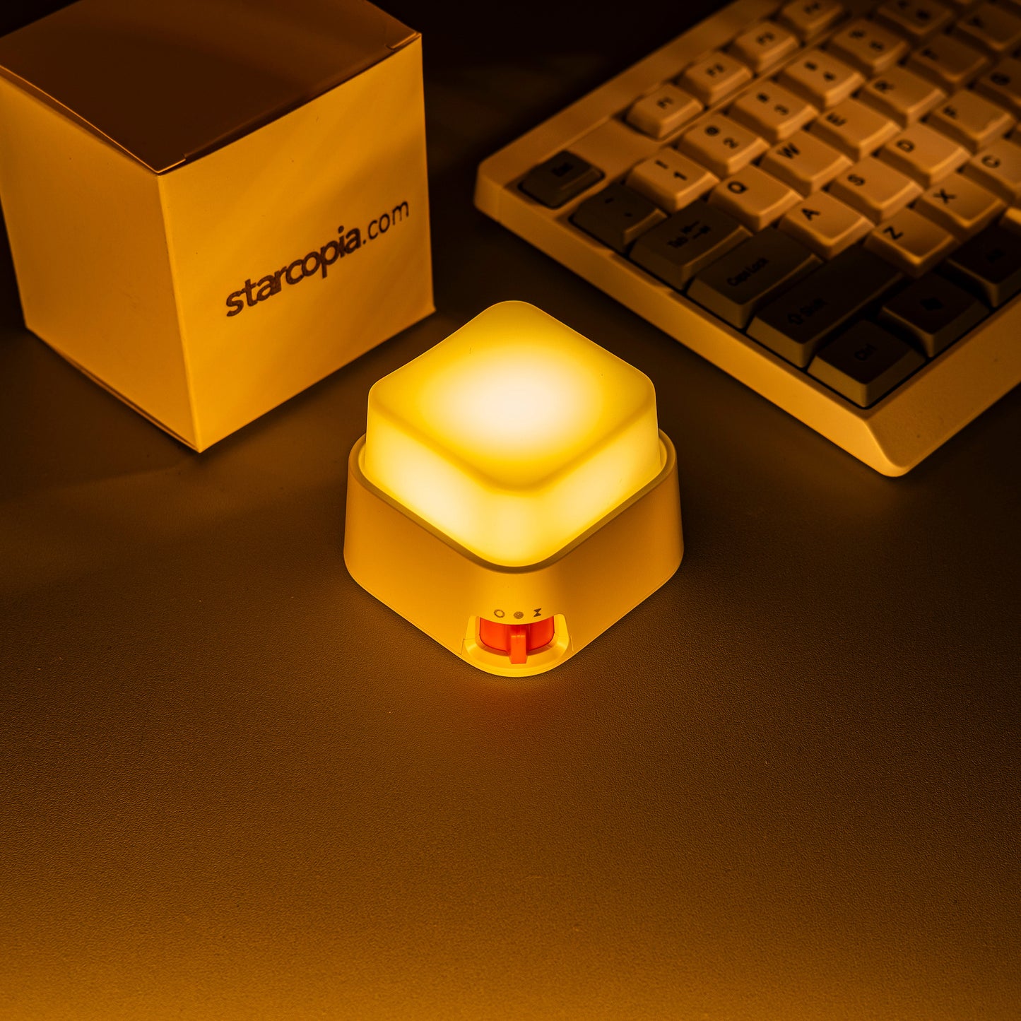 Starcopia keyboard-shaped touch LED desktop lamp - starcopia design store