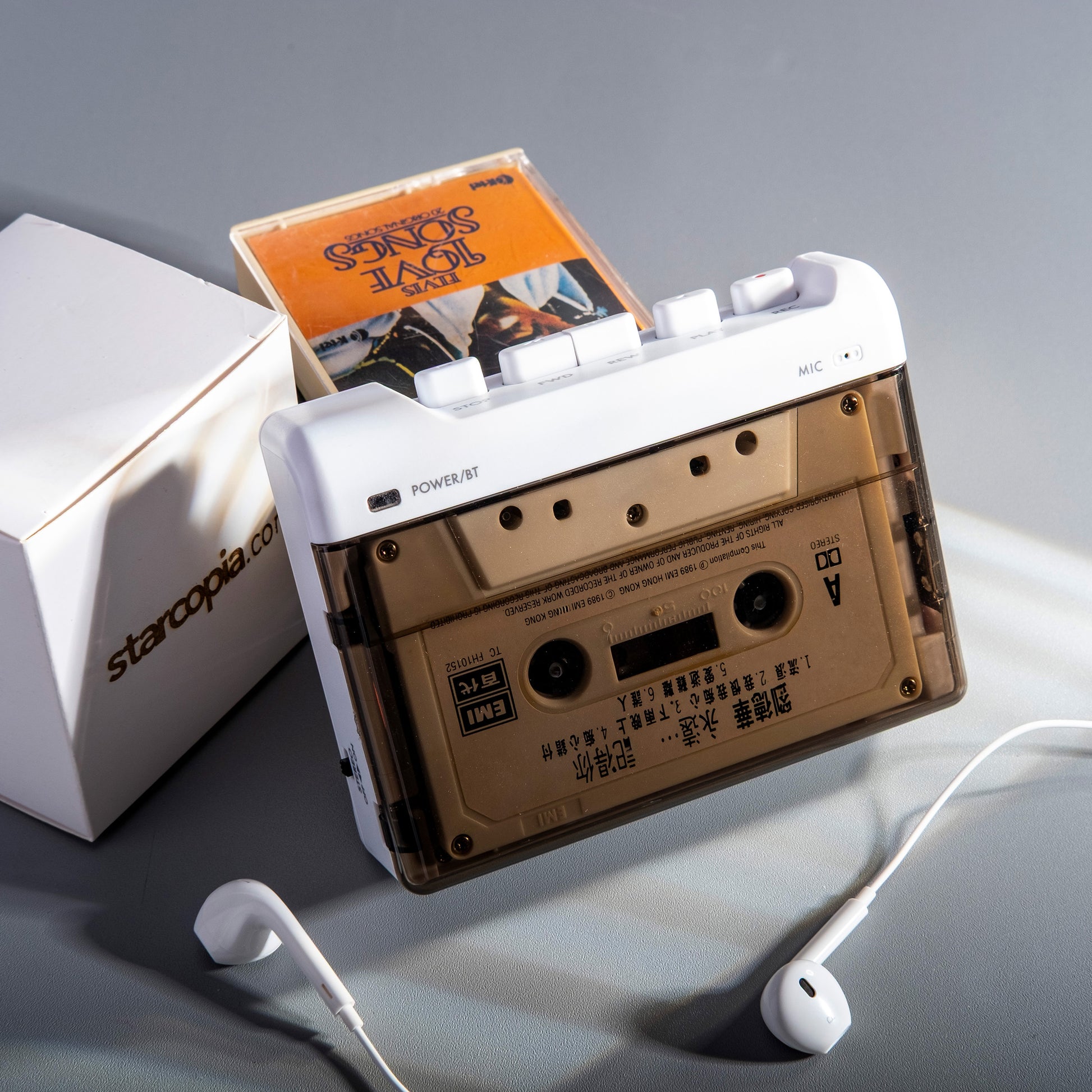 Starcopia Portable Bluetooth Cassette Player with Recording Function - starcopia design store