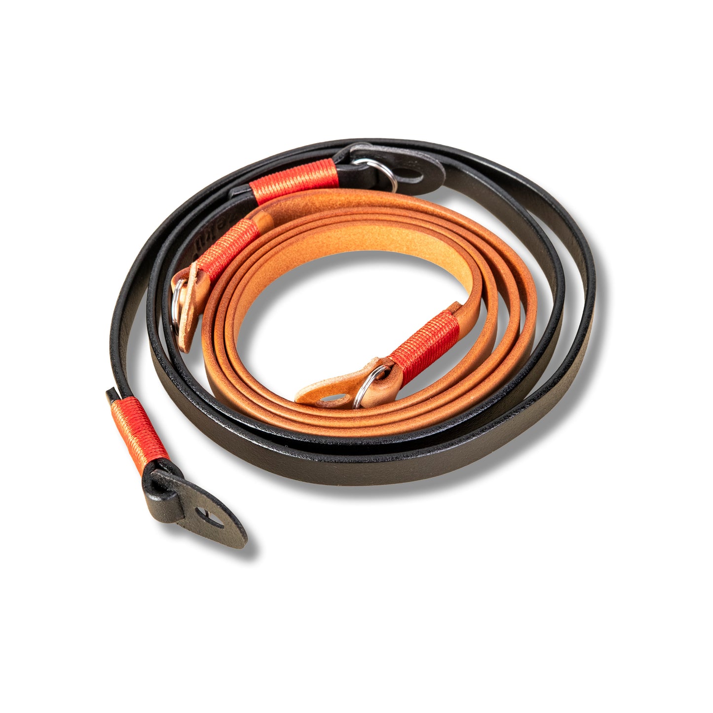 Raw Vintage Leather Cowhide Camera Strap Brown - starcopia design store