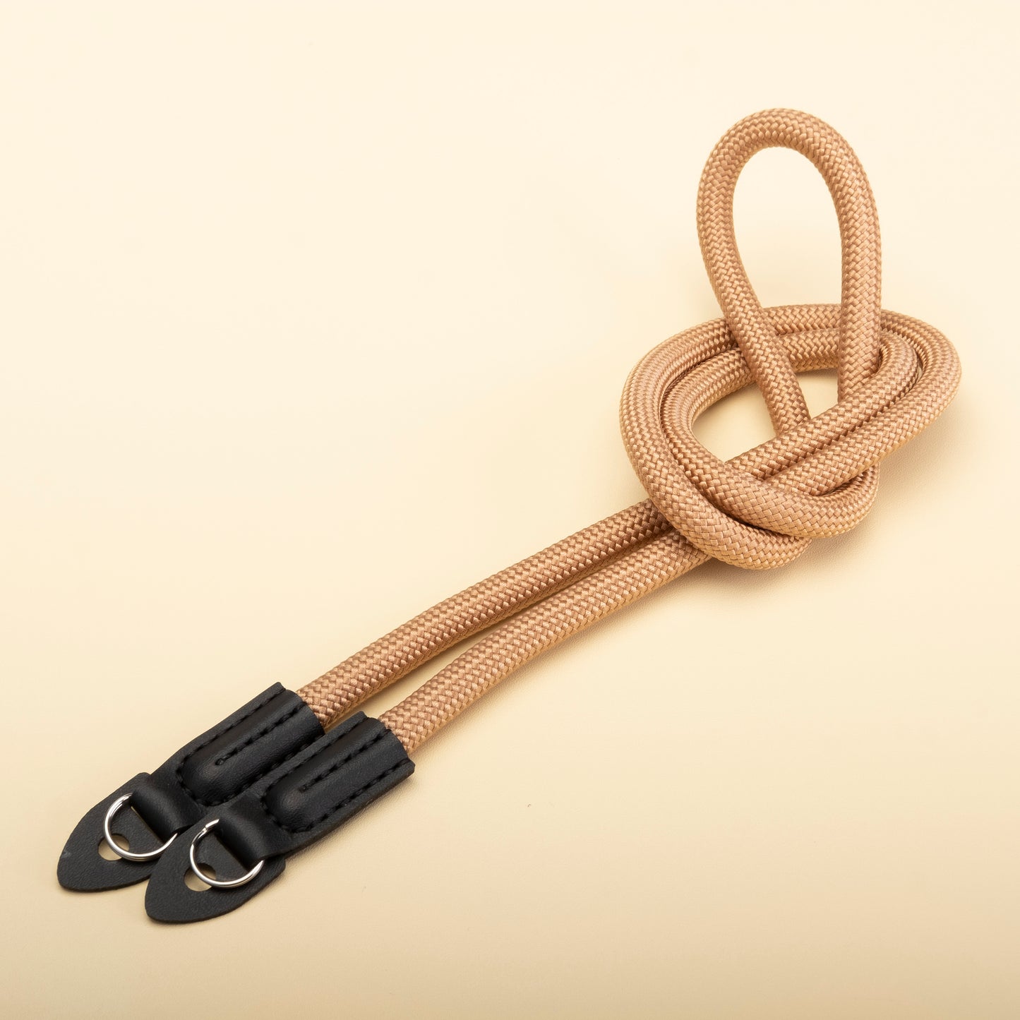 Classic Nylon Round Camera Strap Beige