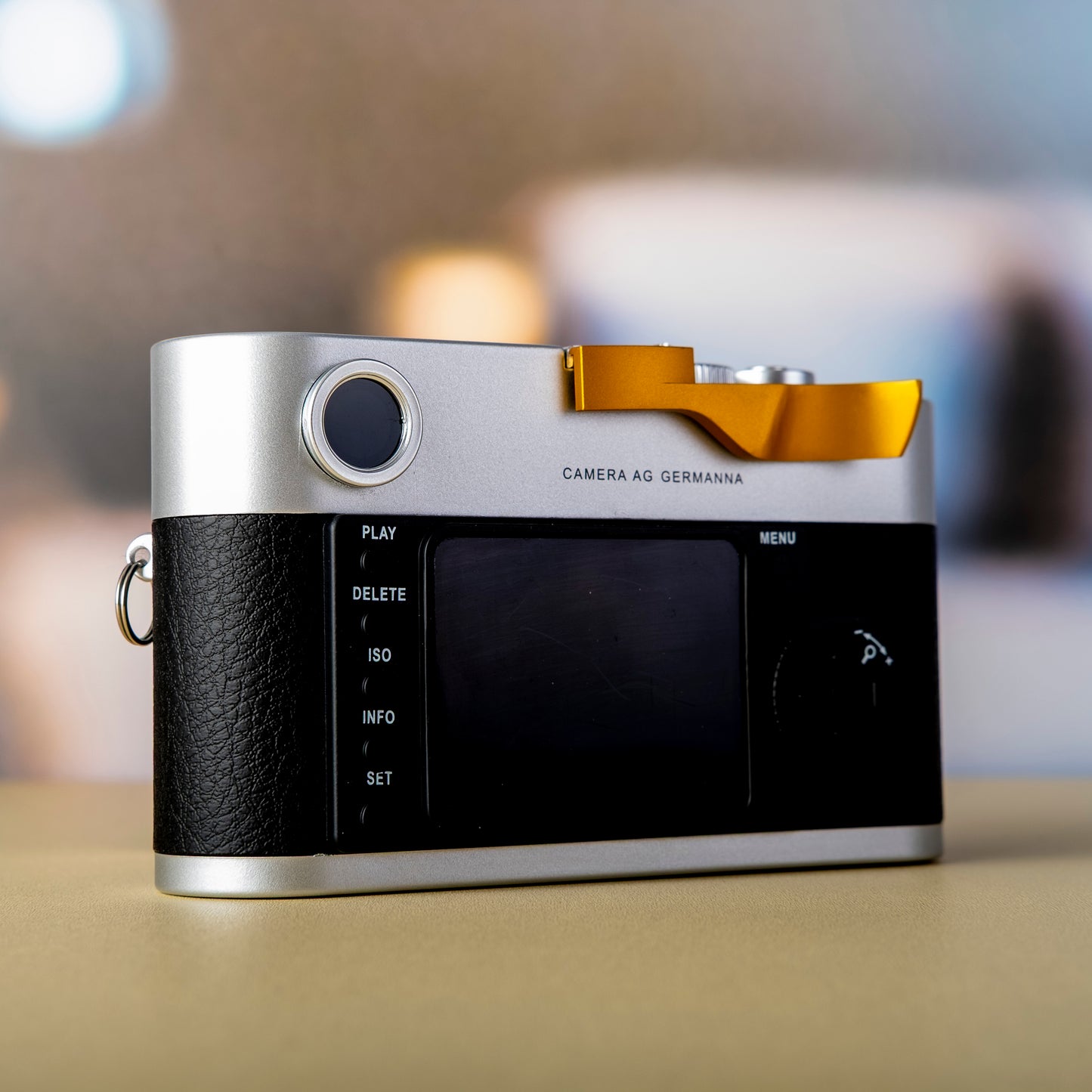 Hot Shoe Thumb Grip Compatible with Leica M10 M10-P and M10R Gold