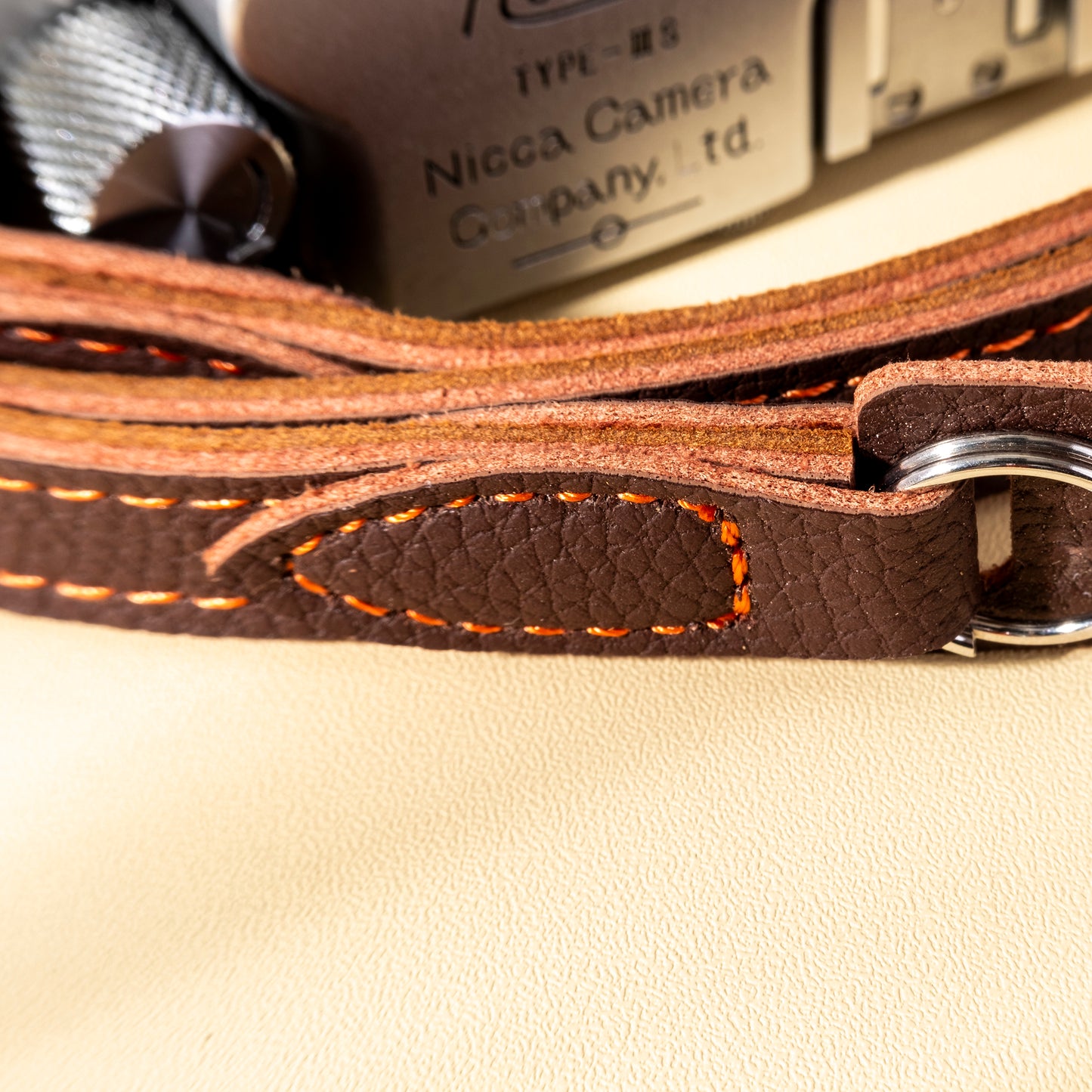 Sim PU Leather Camera Neck Shoulder Strap