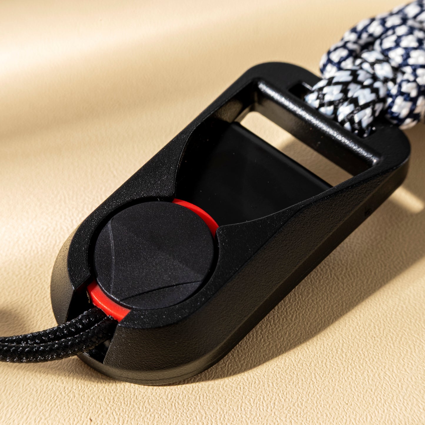 Hand-woven nylon camera Wrist Strap Dark Green Khaki