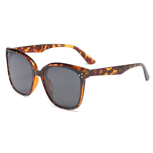 Fabufabu Fashion Faltbare Sonnenbrille, polarisiert, 100 % UV-Schutz für Männer und Frauen
