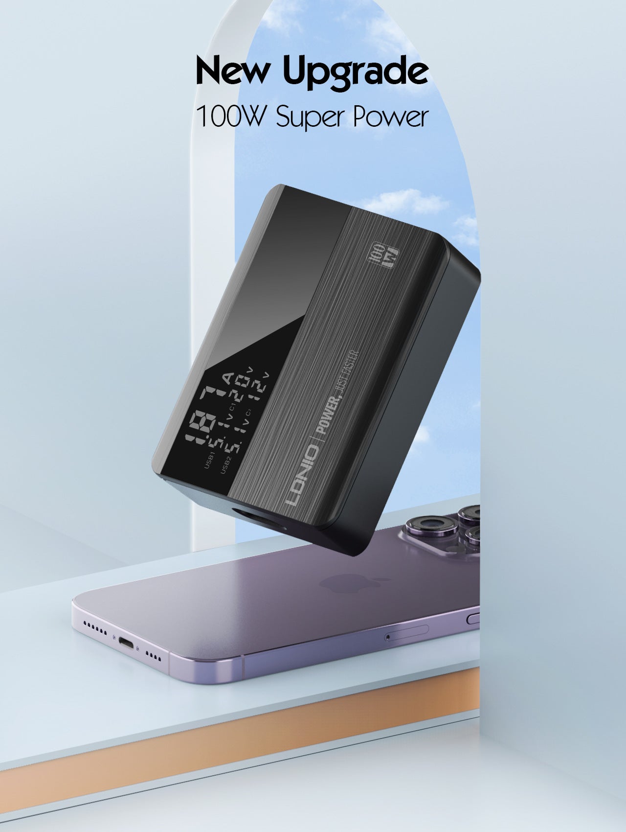 GaN 100W desktop super charger - starcopia design store