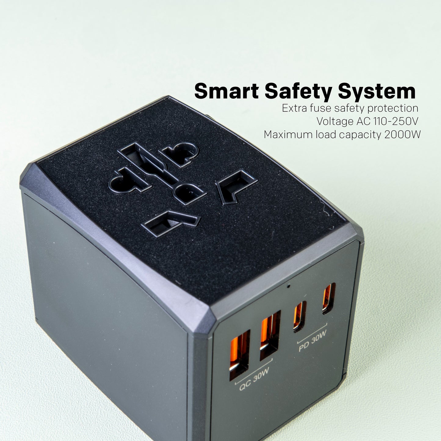 Universal Travel Adapter with Plug