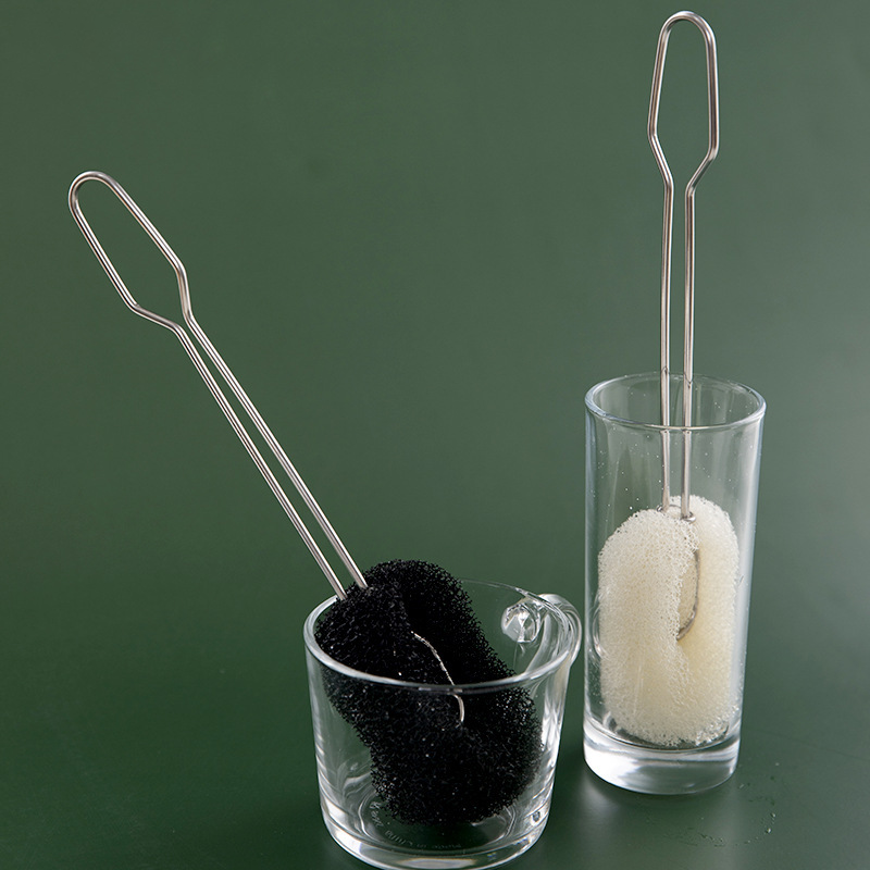 Long handle cleaning sponge brush x 2pcs - starcopia design store