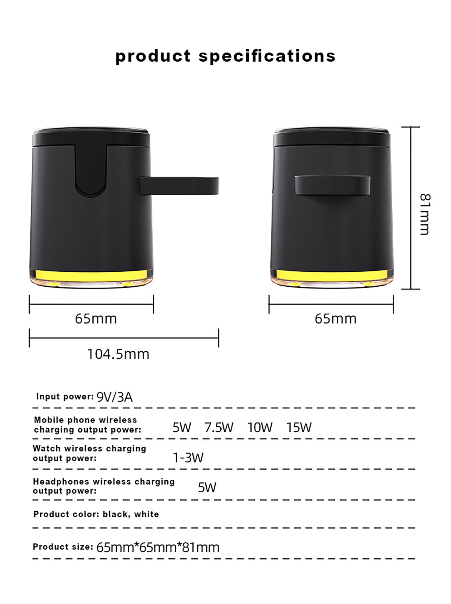 Qi2 3 in 1 Charging Station