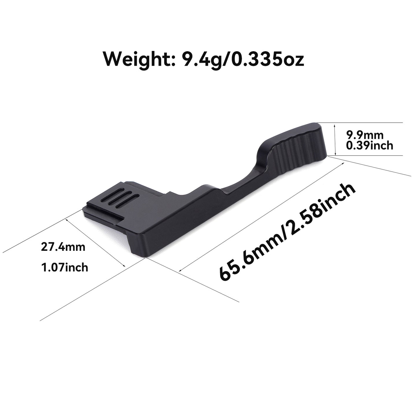 Hot Shoe Thumb Grip Compatible with Fujifilm XE5