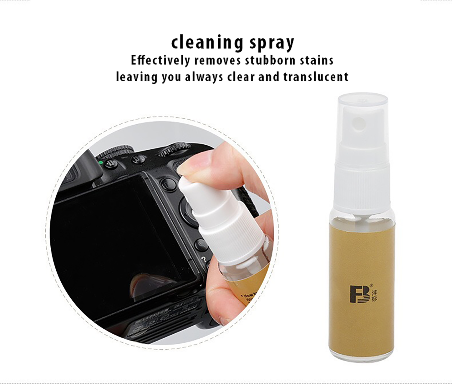 5 in 1 Camera Lens Cleaning Kit with Lens Air Blower/Detergent/Cleaning Cloth/Cleaning Brush/Len Cleaning Paper - starcopia design store