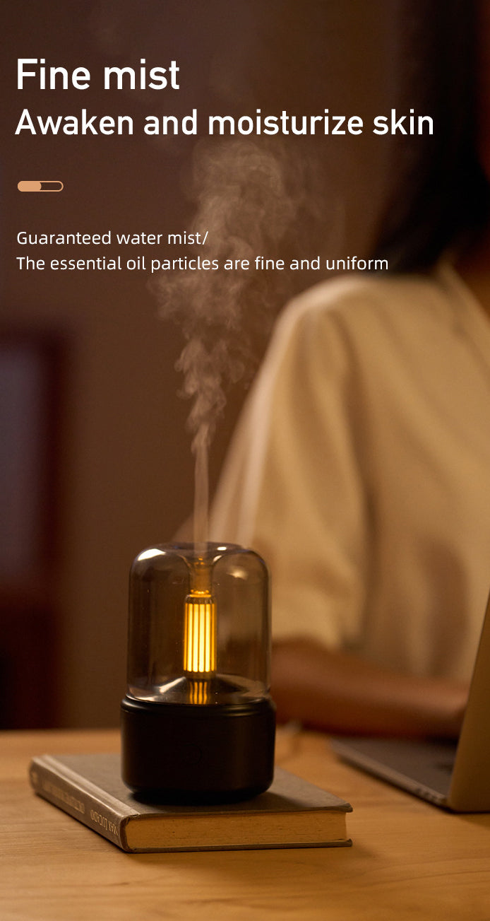 Fabufabu Candlelight lamp Automatic Shutdown Aromatherapy Diffuser - starcopia design store