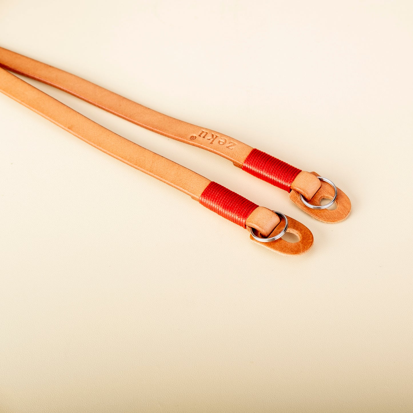 Raw Vintage Leather Cowhide Camera Strap Brown - starcopia design store