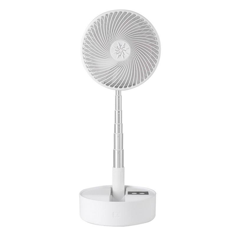 Ventilateur oscillant avec télécommande, ventilateur de voyage à piles rechargeables de 7 200 mAh pour le camping, 5 vitesses, minuterie, réglage de la hauteur, ventilateur pliable portable pour les voyages, l'extérieur, la maison