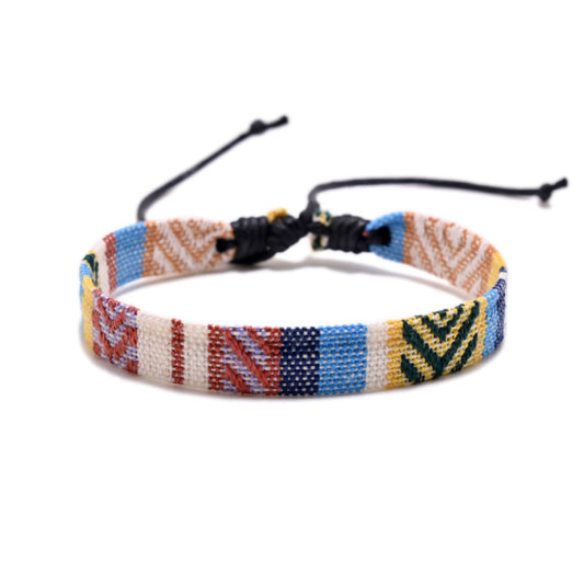 Multicolor Style Handwoven Loom Ethnic Bracelet - starcopia design store