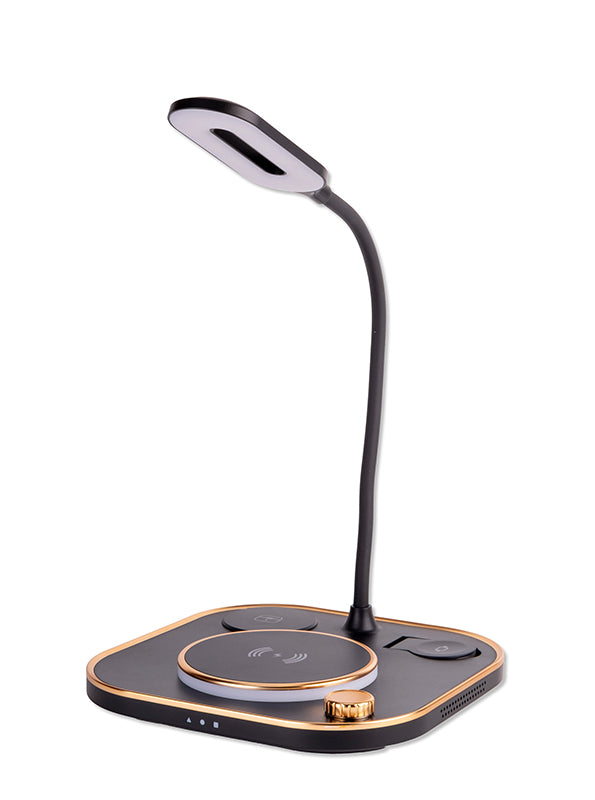 Table Lamp with 15W Quick Wireless Charger