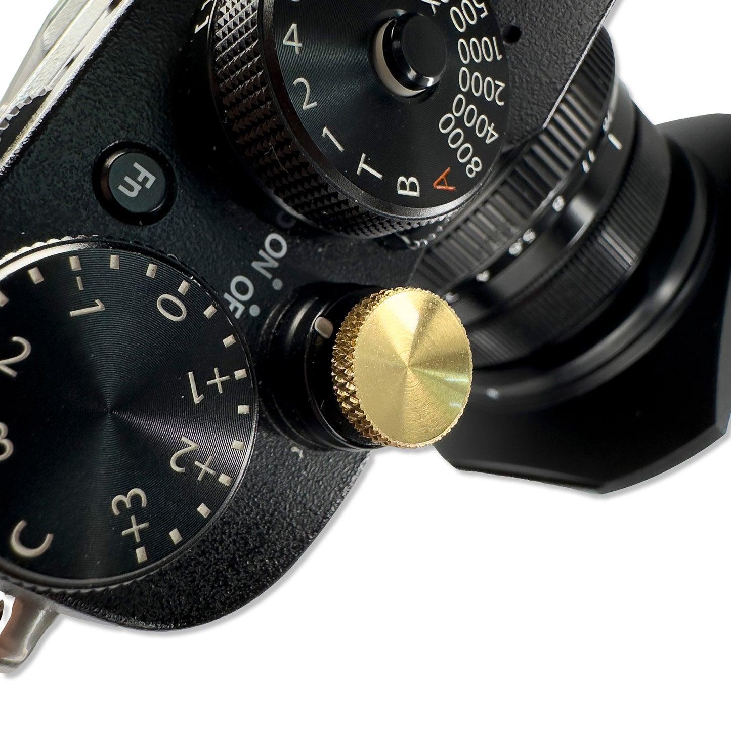 Pure Color Camera Shutter Button Upscale and Delicate Copper material Gold