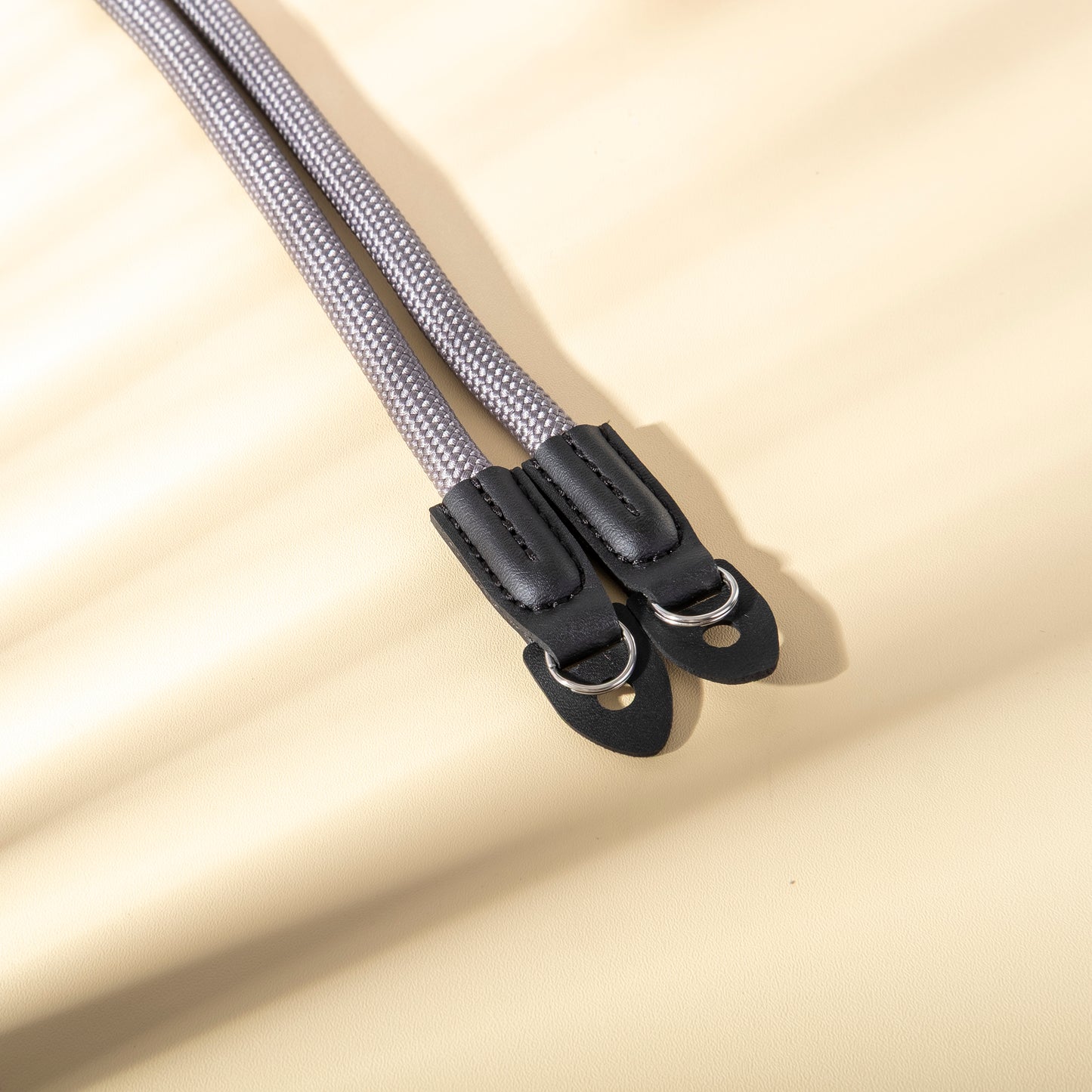 Classic Nylon Round Camera Strap Grey