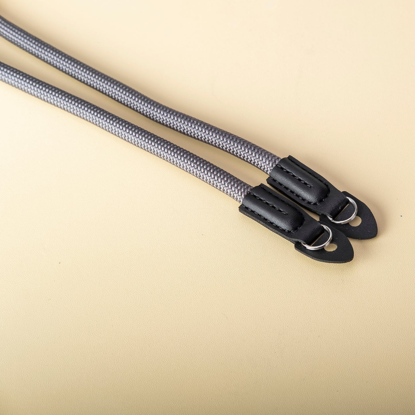 Classic Nylon Round Camera Strap Grey