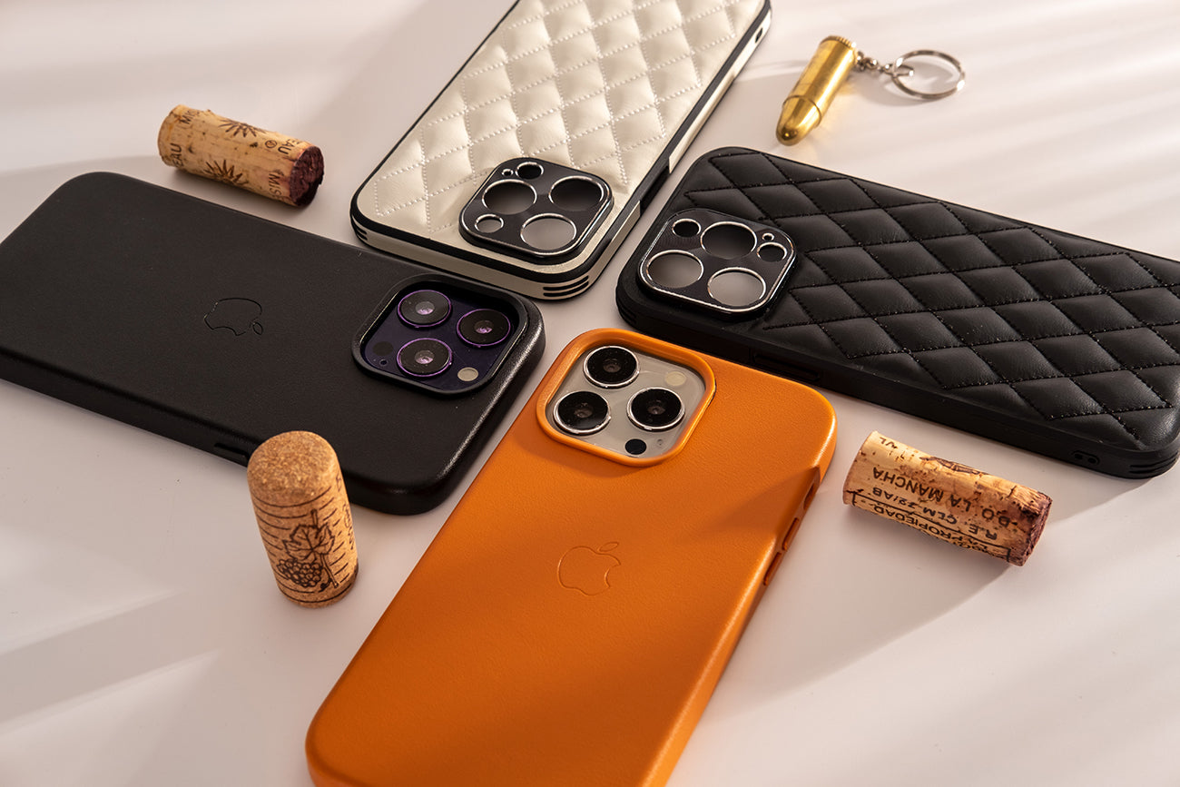 Fabufabu Luxury NAPPA Leather Case for iPhone 14 pro max - starcopia design store