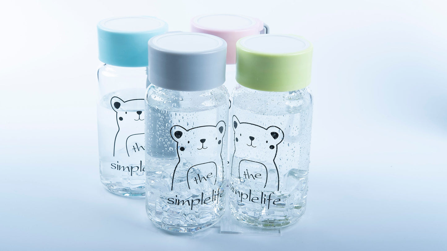 Glass Water Bottle for kids - starcopia design store