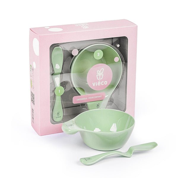 Viéco eco-friendly 2-piece tableware set – bowl & spoon gift box - starcopia design store