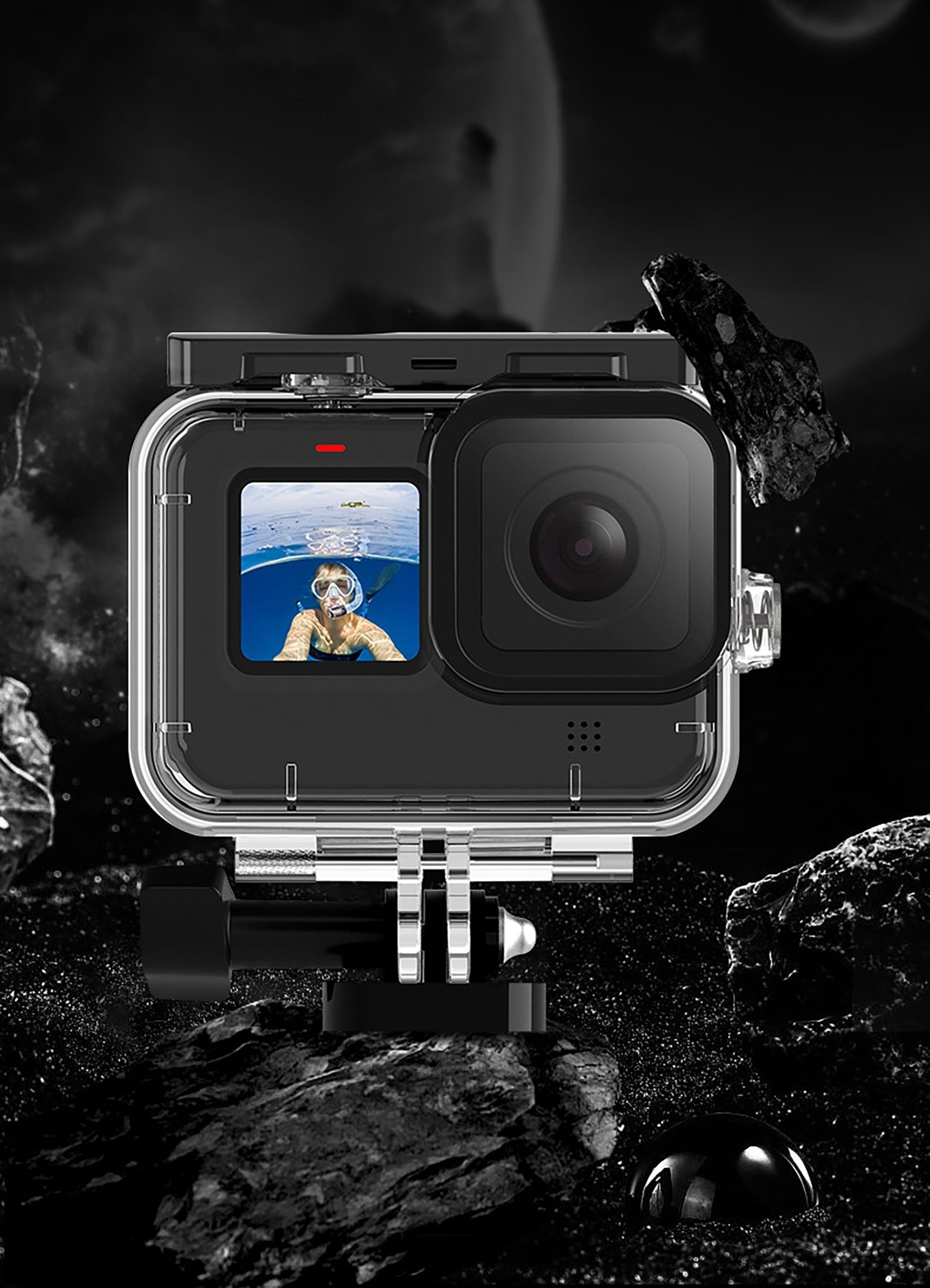 Waterproof Case for GoPro 10 free for Tri-Color Filter - starcopia design store
